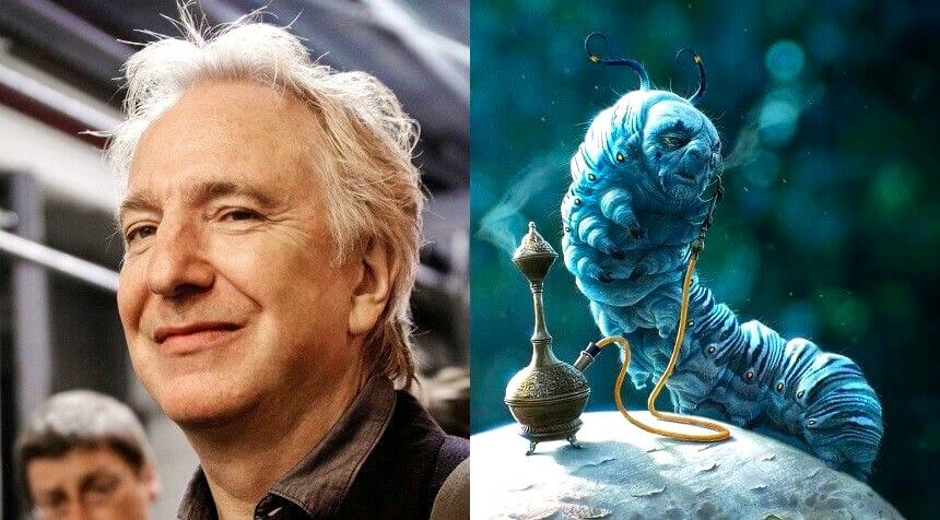 Alan Rickman – Absolem in Alice in Wonderland (2010)