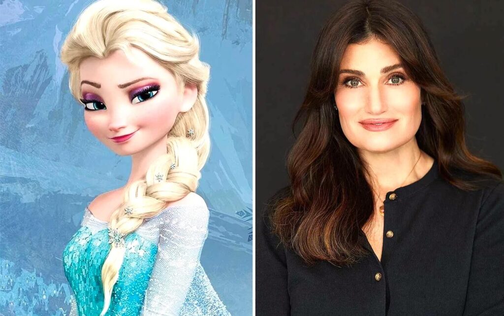 Idina Menzel – Elsa in Frozen