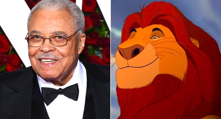 James Earl Jones – Mufasa in The Lion King