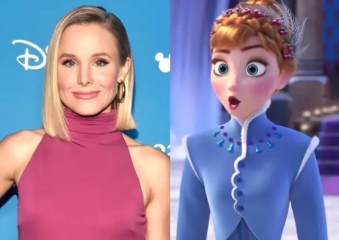 Kristen Bell – Anna in Frozen