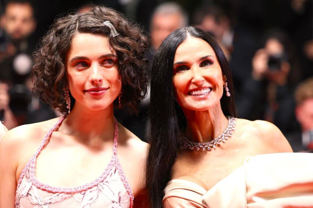 Margaret-Qualley-Demi-Moore-The-Substance-Cannes