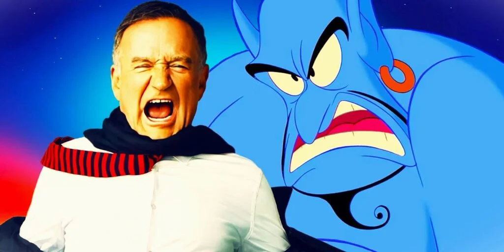Robin Williams – Genie in Aladdin