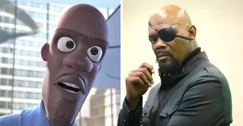 Samuel L. Jackson – Frozone in The Incredibles Series