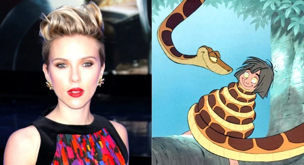 Scarlett Johansson – Kaa in The Jungle Book (2016)