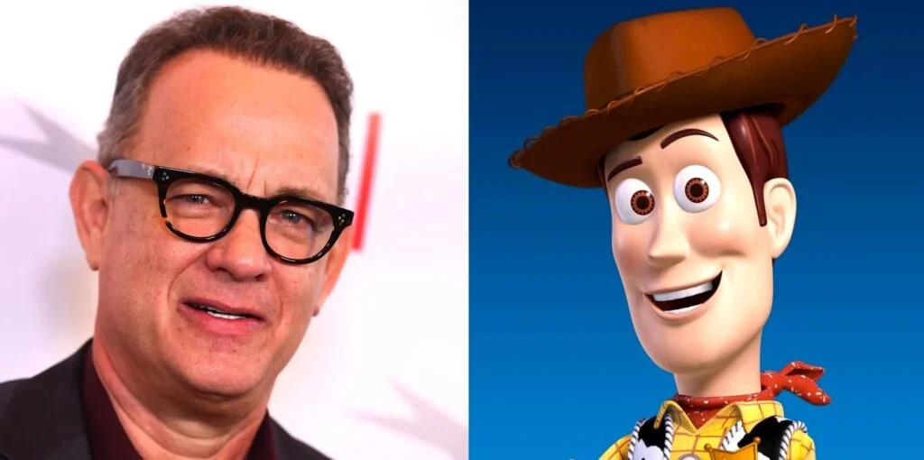Tom Hanks – Woody in Toy Story