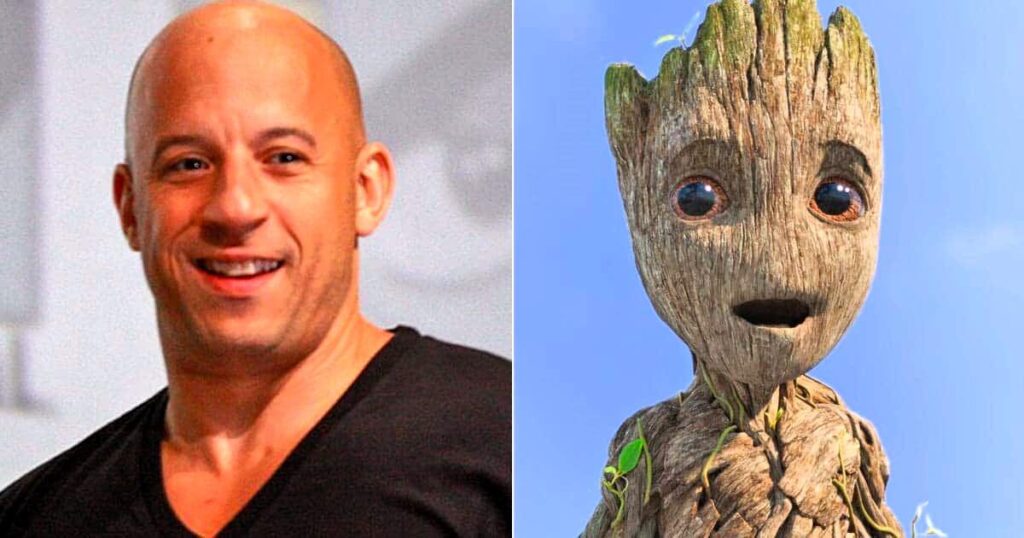 Vin Diesel – Groot in Guardians of the Galaxy