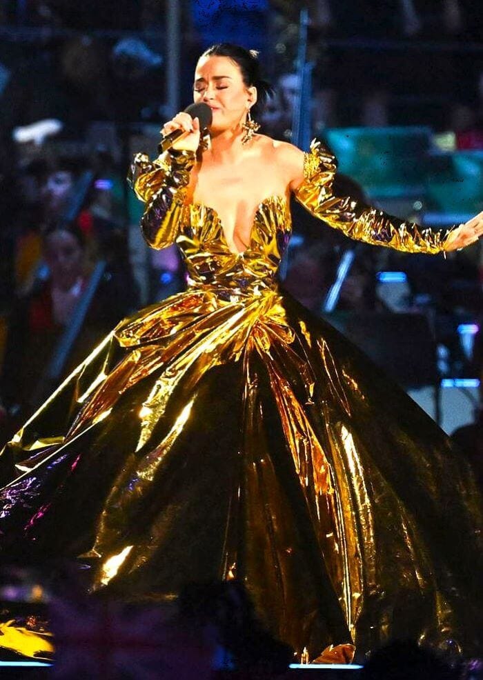 Katy Perry performing