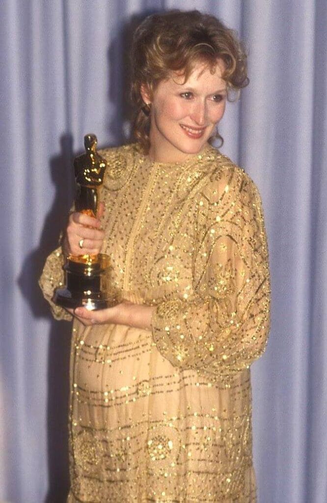 Meryl Streep at the 1983 Oscars