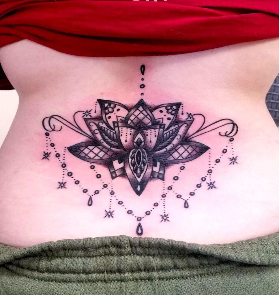 Mandala Flower Tattoo