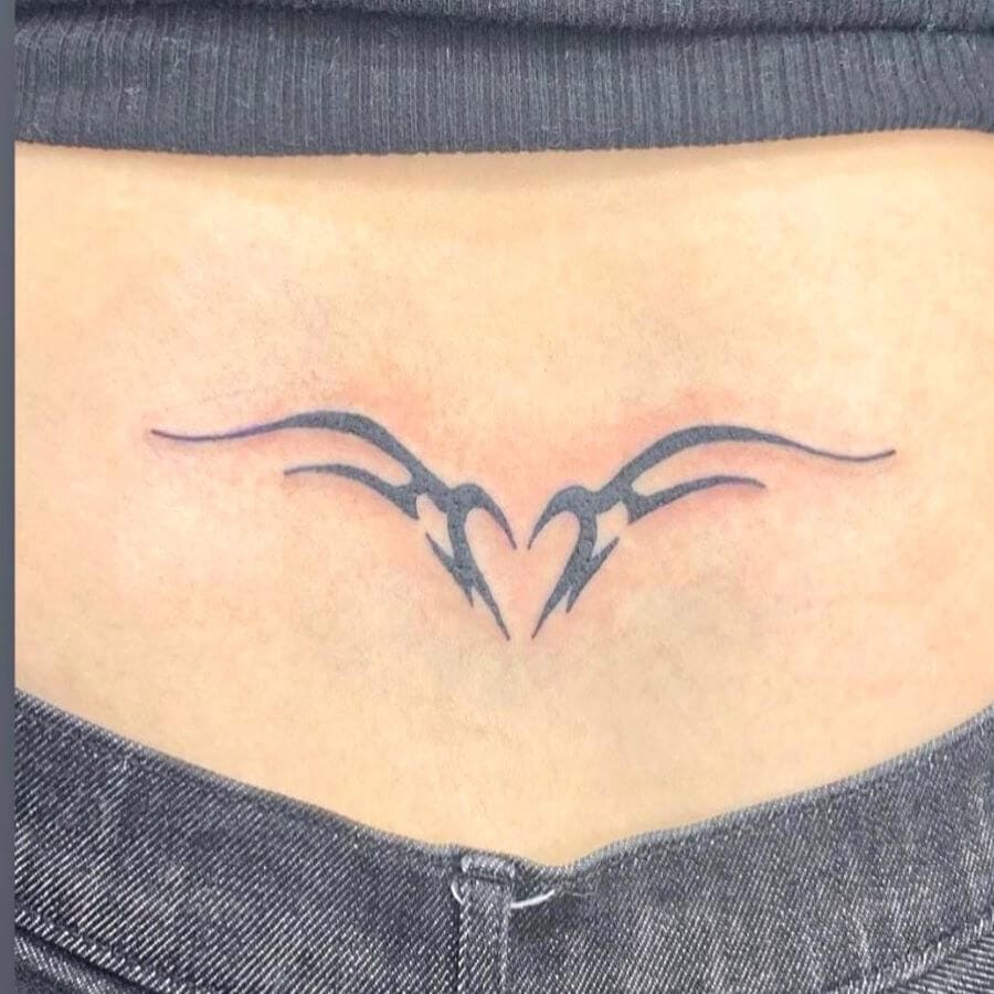 Y2K Lower Back Tattoo