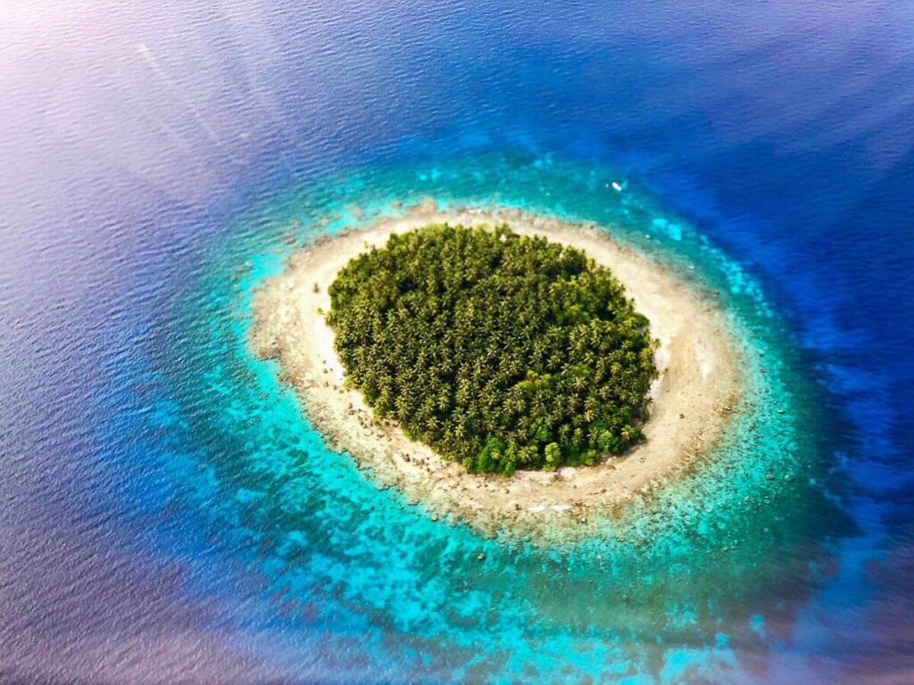 Federated States of Micronesia lagoons