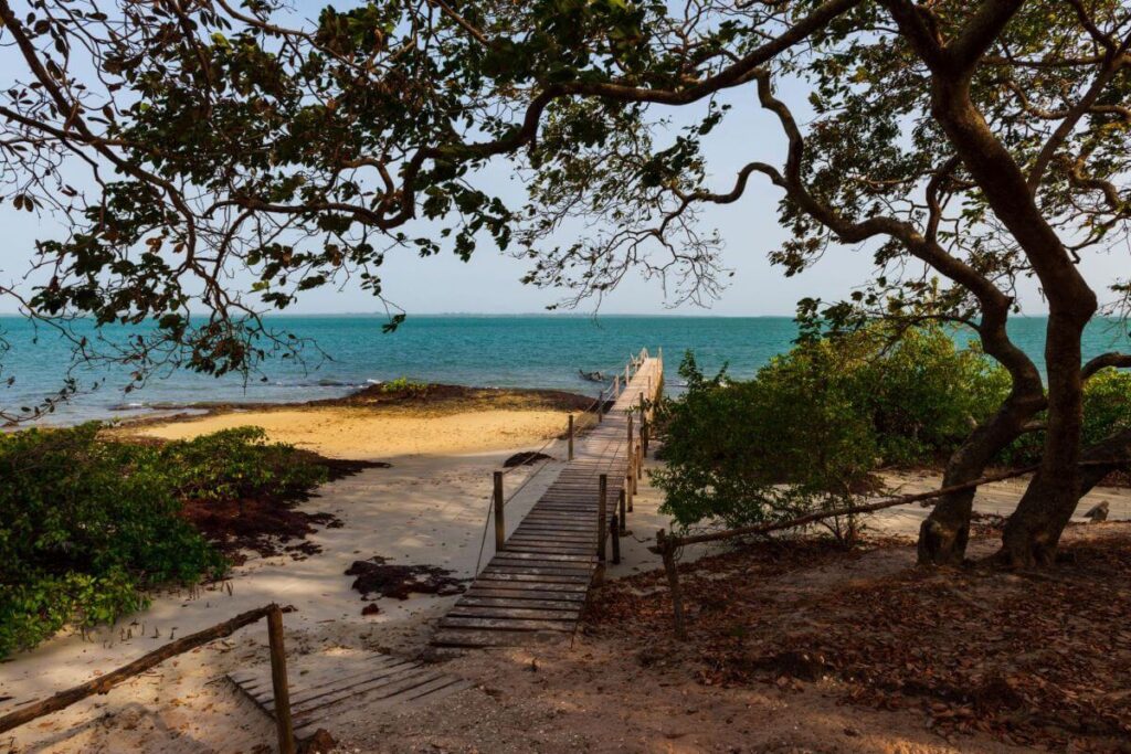 Guinea-Bissau beach