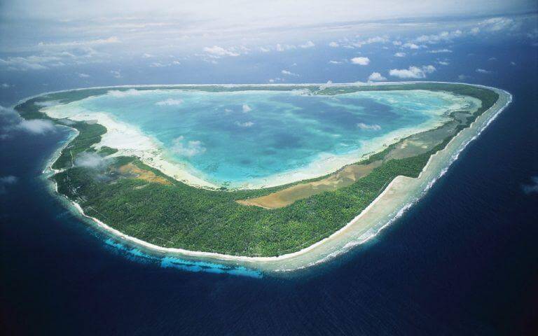 Kiribati island
