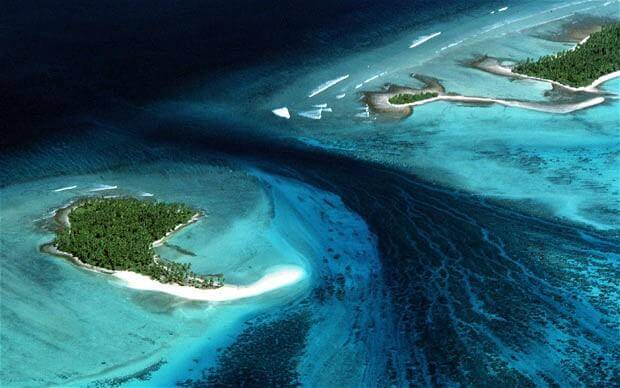 Kiribati island