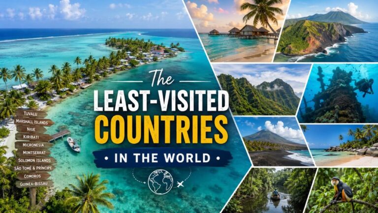 least-visited countries in the world