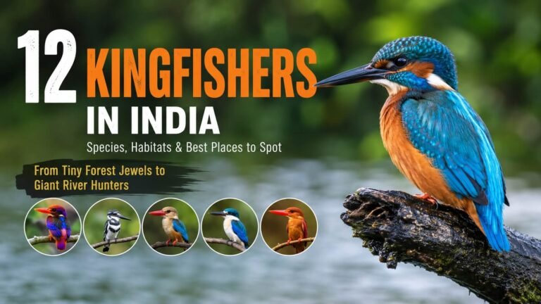 Kingfishers in India